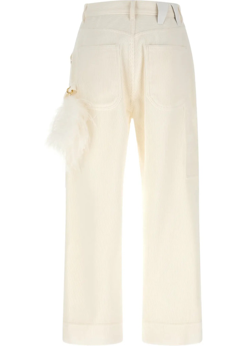 Pantaloni Lisa feather chain corduroy Pants - Img 4