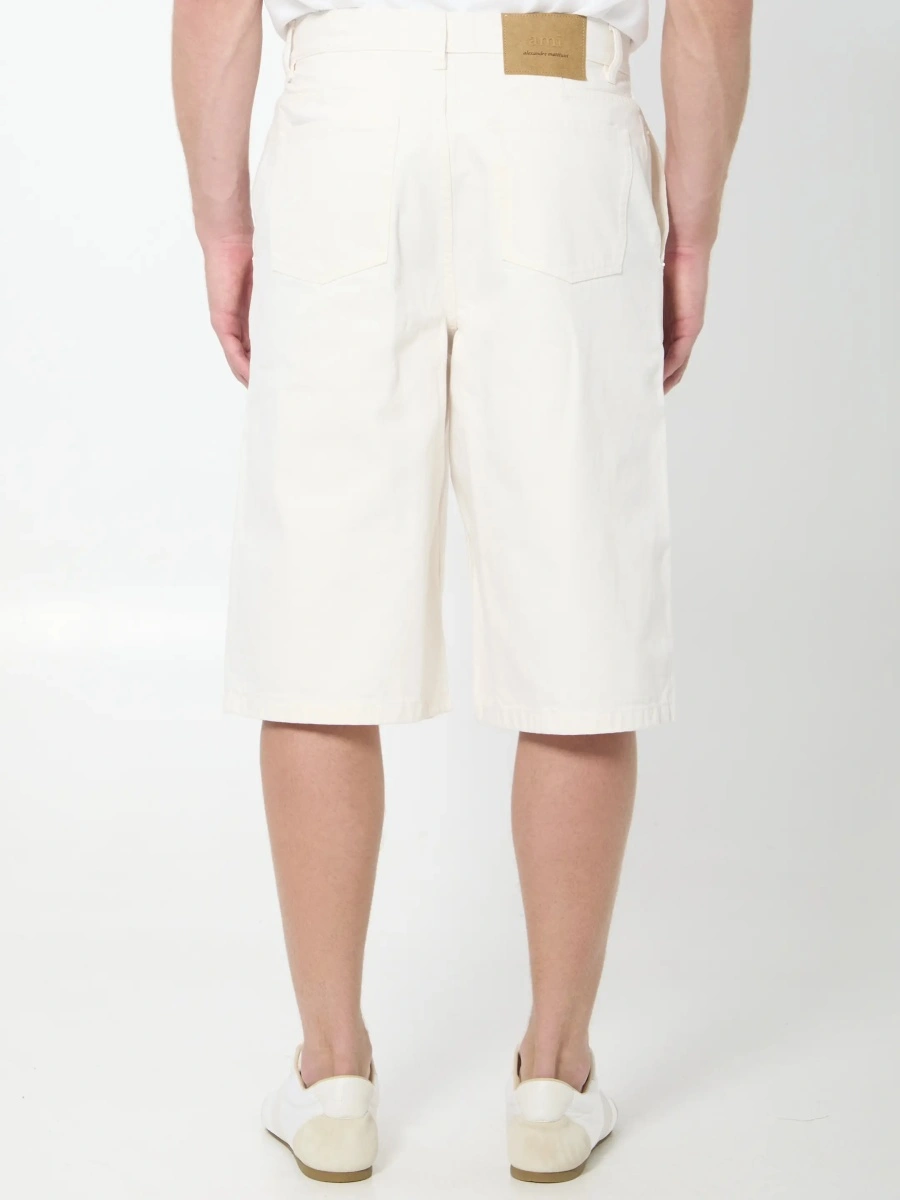 Pantaloni Loose Twill Bermuda Shorts - Img 4