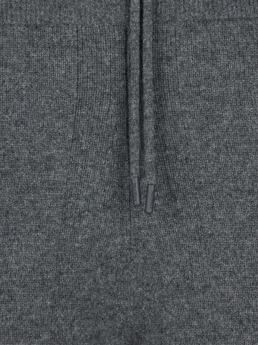 Pantaloni Max Mara gri din casmir - Img 5