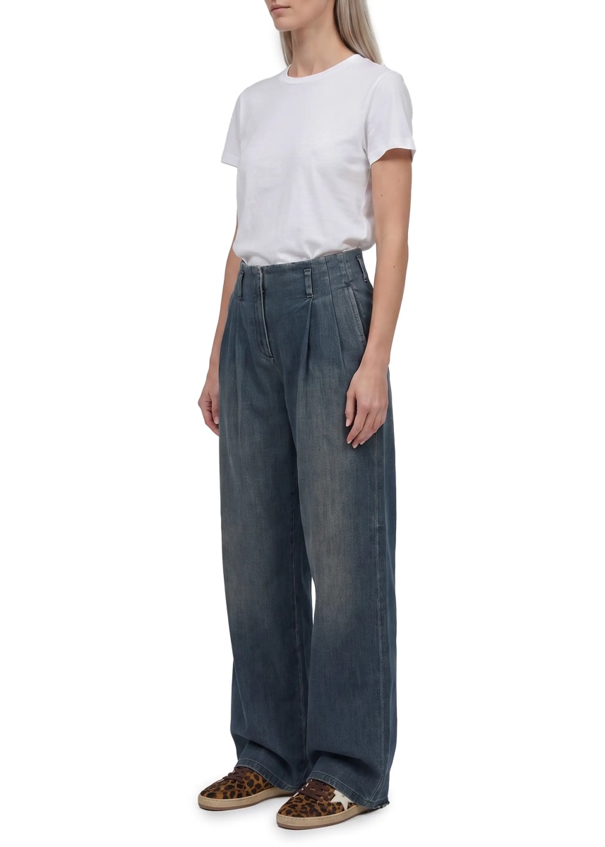 Pantaloni Medium Wash Cotton Pants - Img 2
