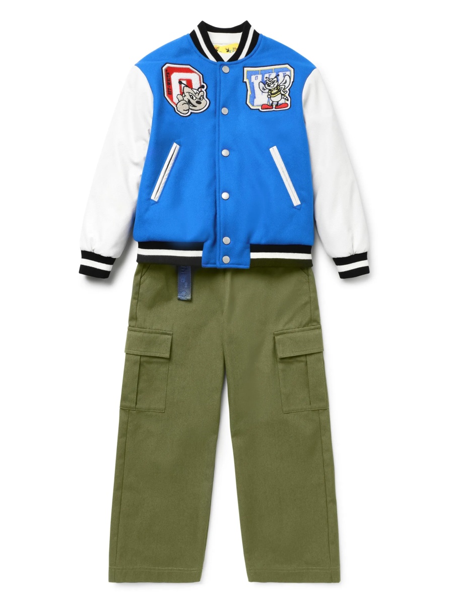Pantaloni Off-White verzi - Img 4