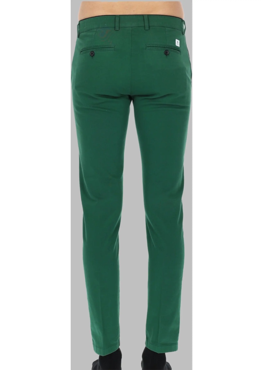 Pantaloni Pantalone Slim Fit In Cotone - Img 2