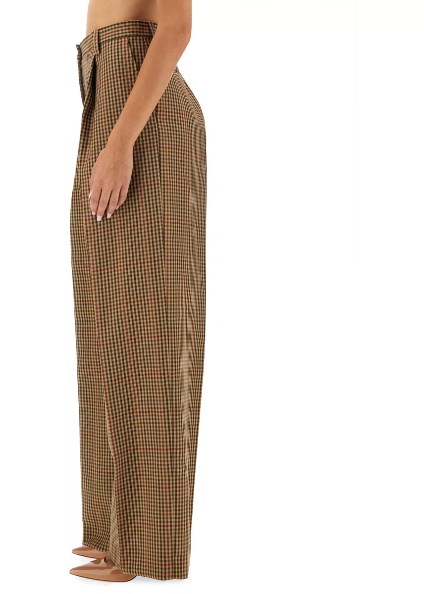 Pantaloni Pants With Check Pattern - Img 4