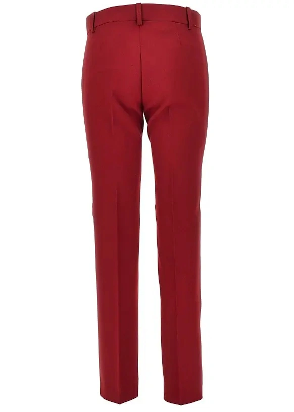 Pantaloni Pinko rosii din vascoza - Img 3