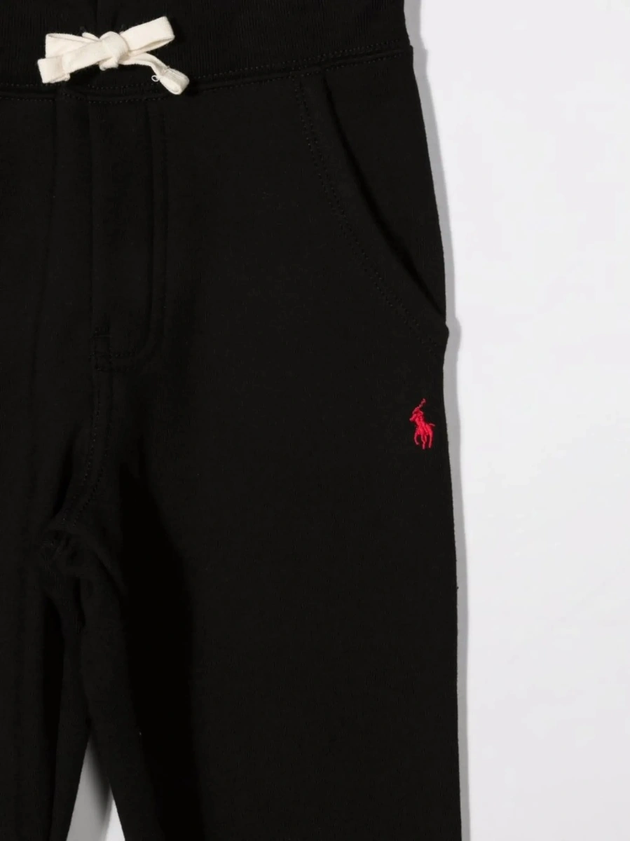 Pantaloni Ralph Lauren negri din bumbac - Img 5