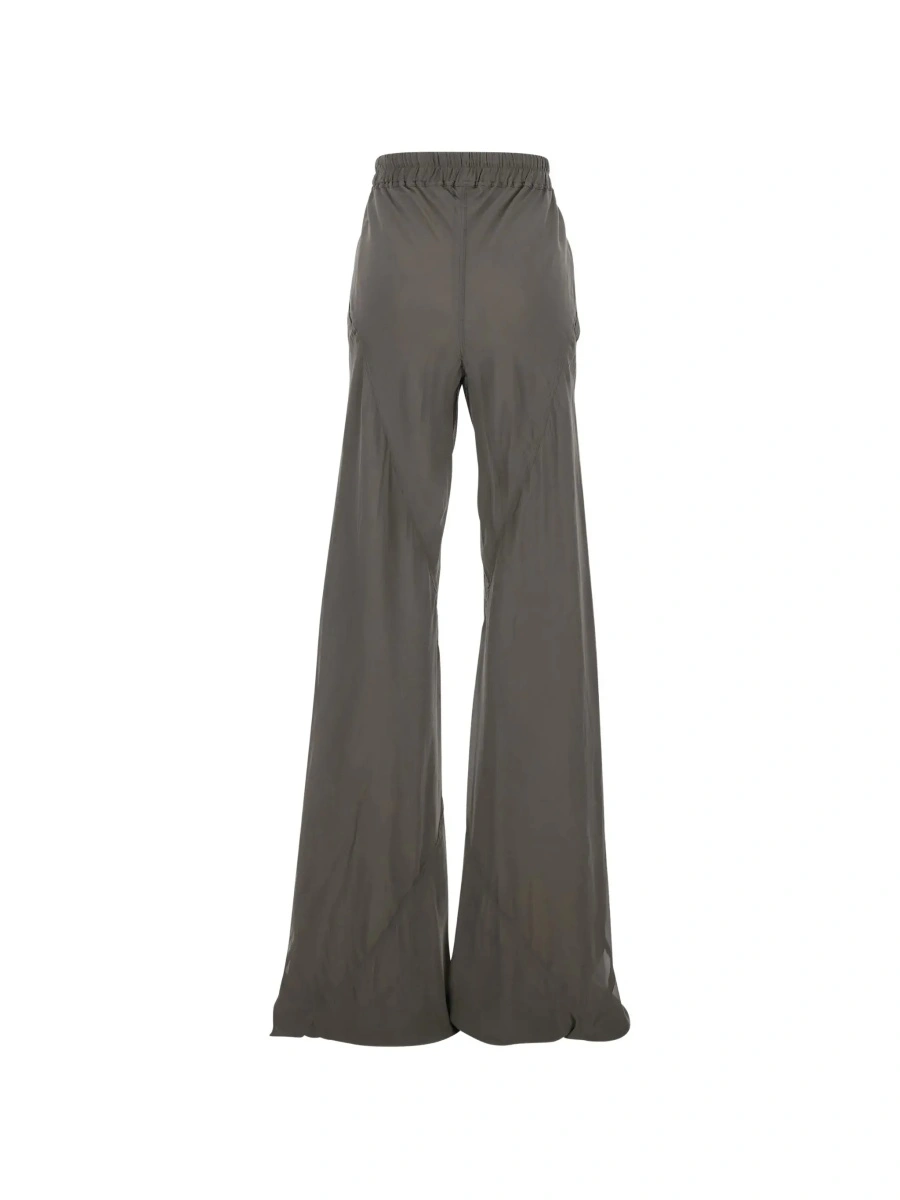 Pantaloni Rick Owens gri din matase - Img 4