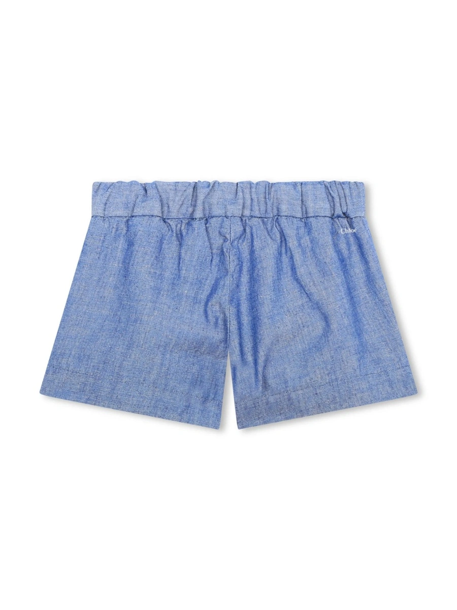 Pantaloni scurti Chloe albastri - Img 2