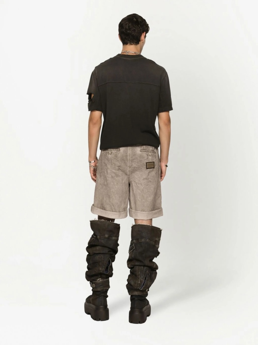 Pantaloni scurti Dolce &amp; Gabbana gri - Img 4