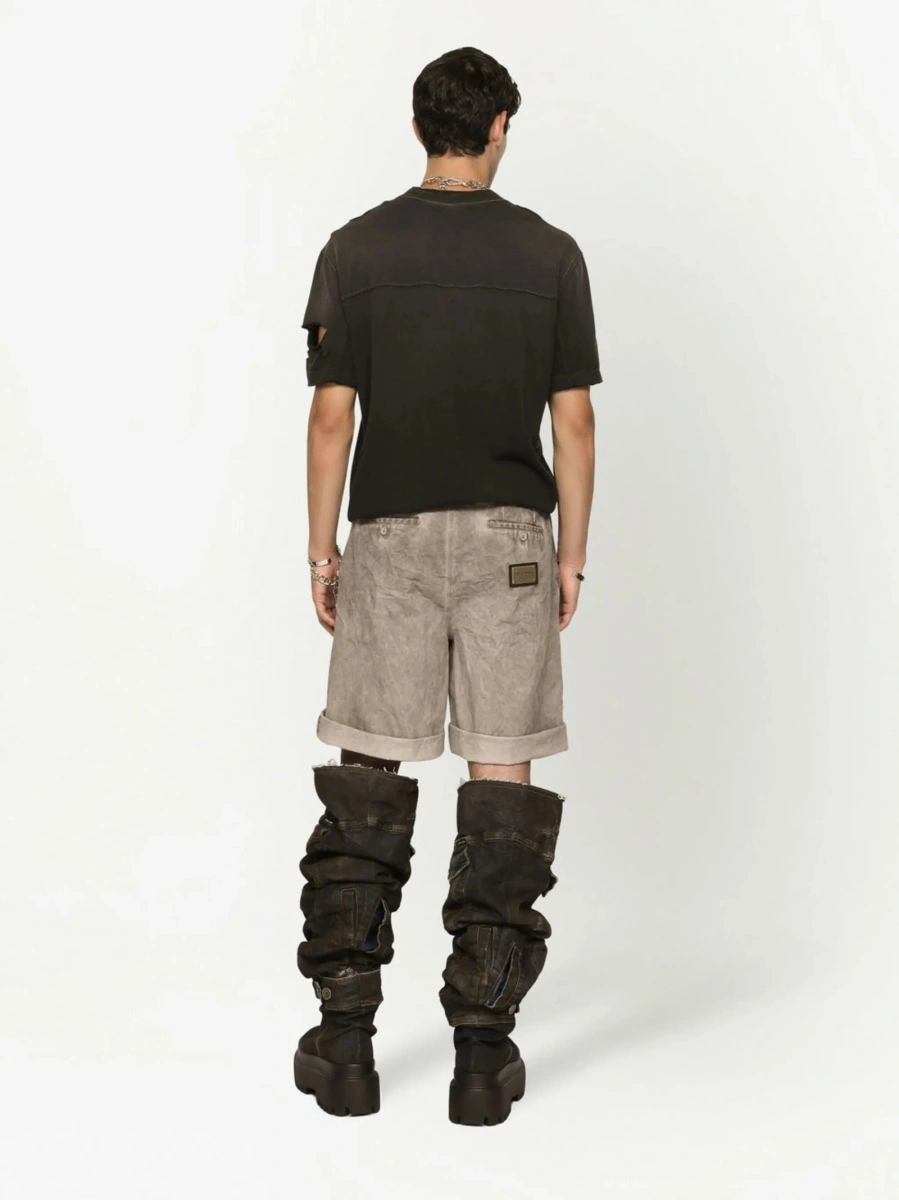 Pantaloni scurti Dolce &amp; Gabbana gri - Img 4
