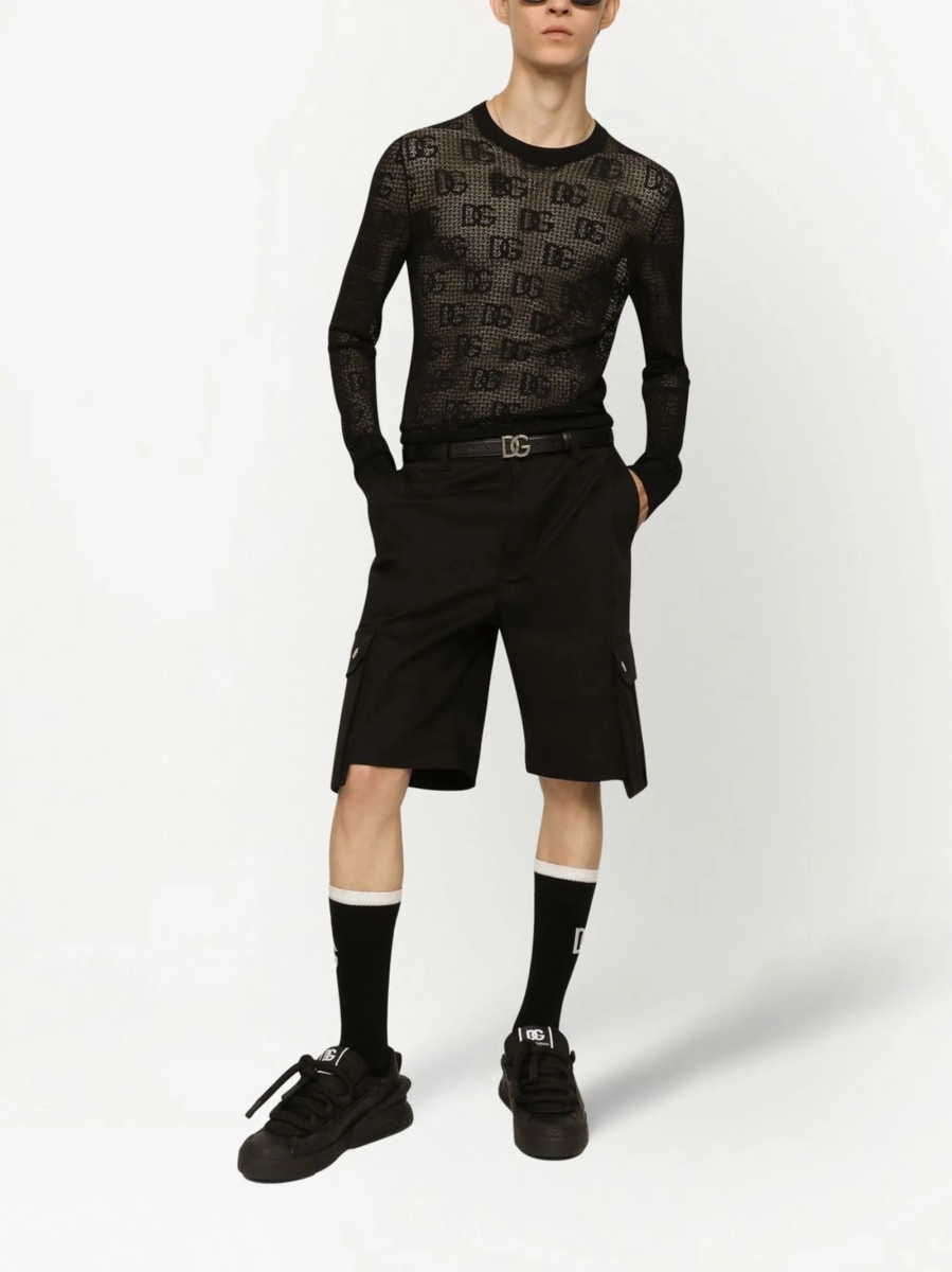 Pantaloni scurti Dolce &amp; Gabbana negri - Img 2