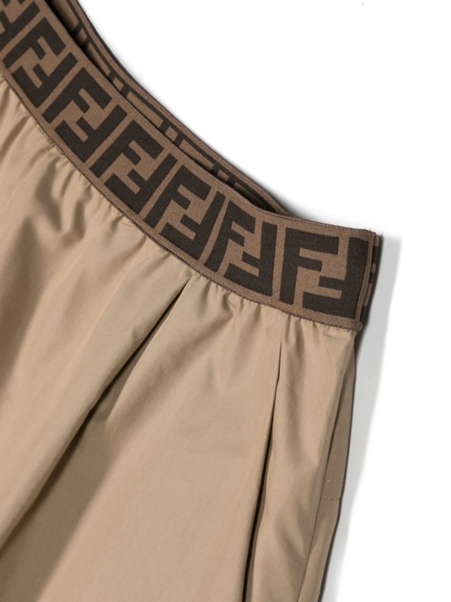 Pantaloni scurti Fendi maro - Img 3