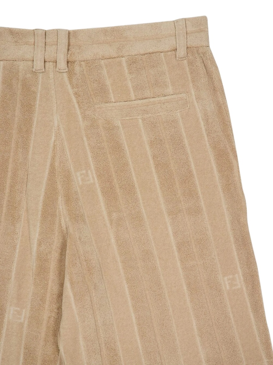Pantaloni scurti Fendi neutri - Img 3