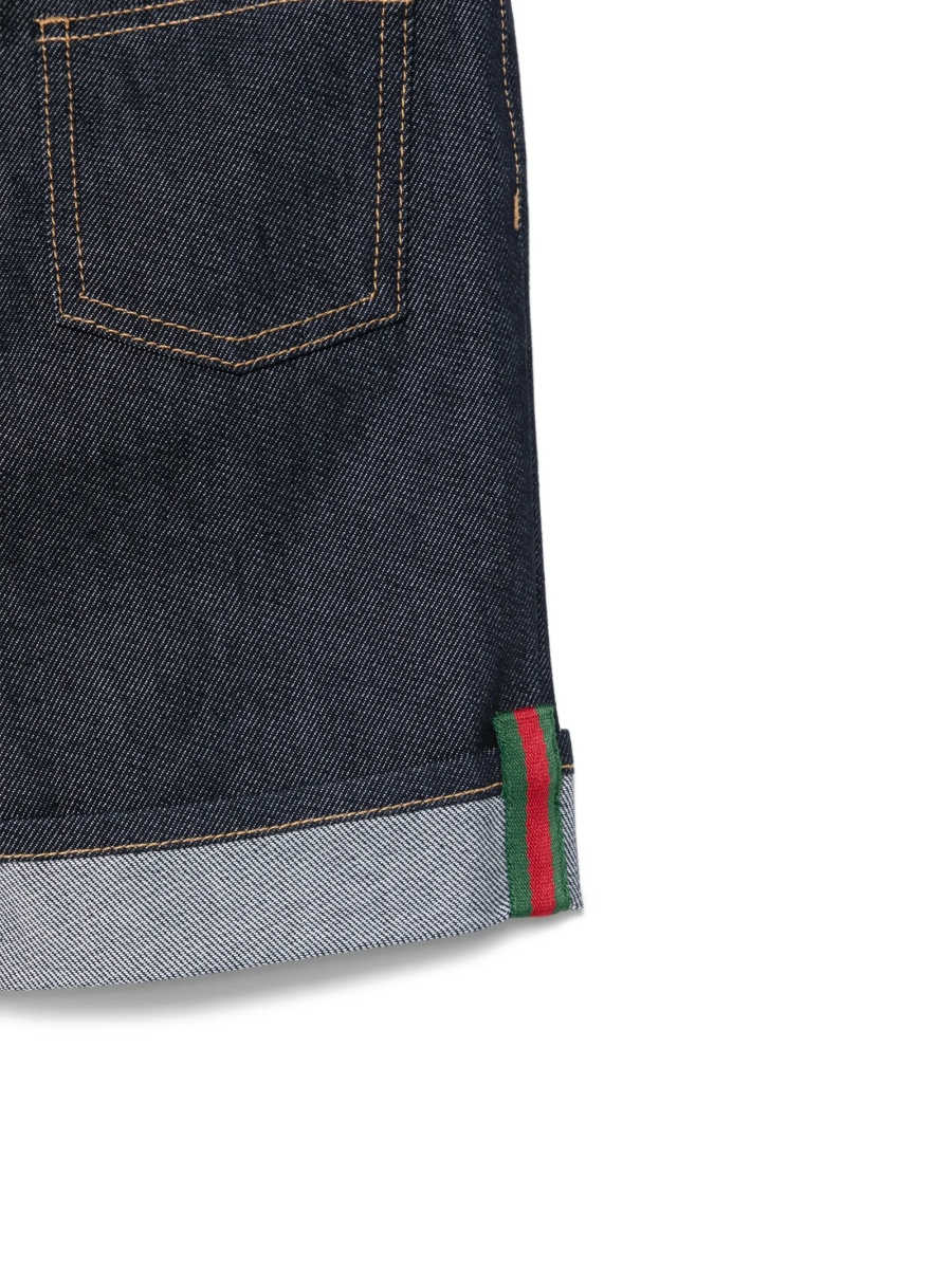 Pantaloni scurti Gucci albastri - Img 3