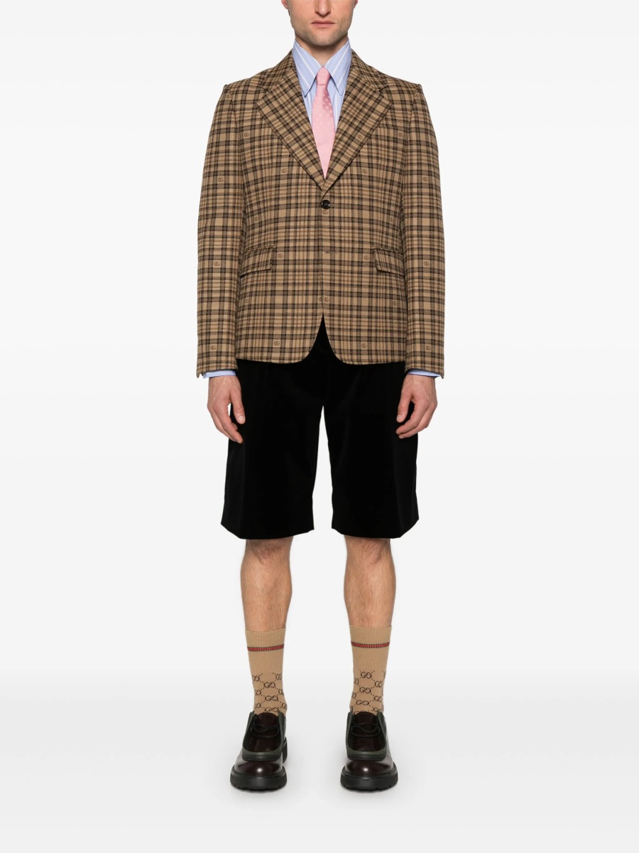 Pantaloni scurti Gucci negri - Img 2