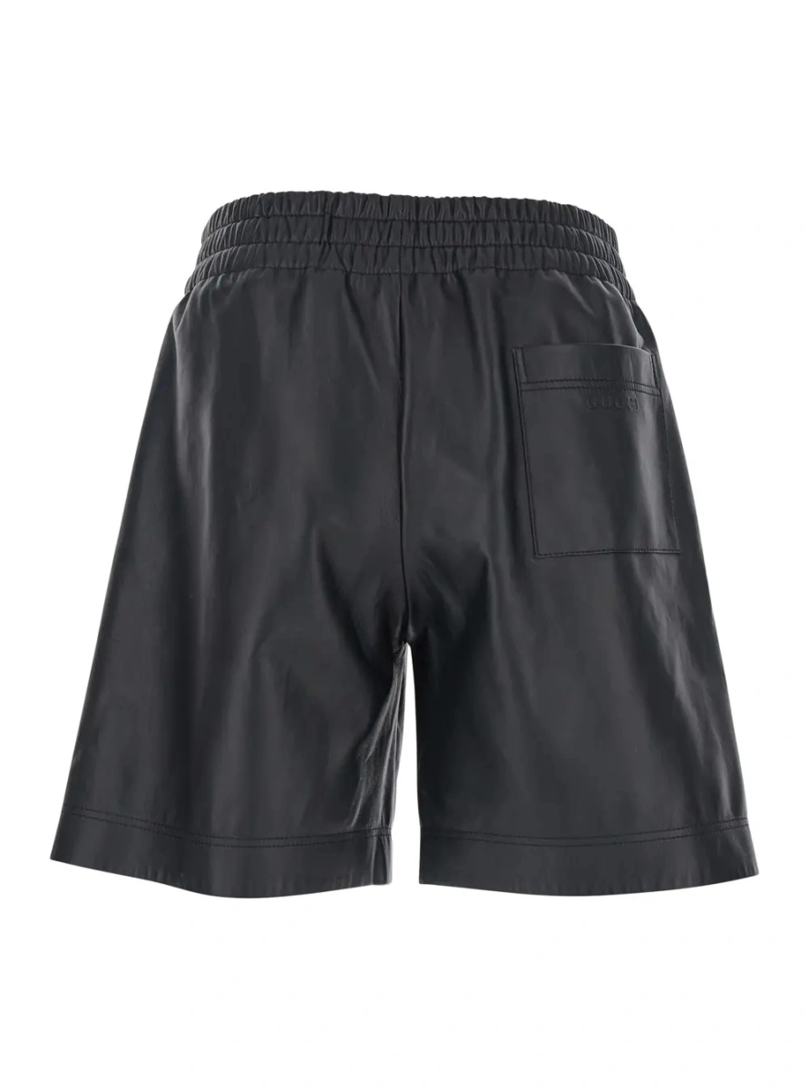 Pantaloni scurti Gucci negri - Img 2