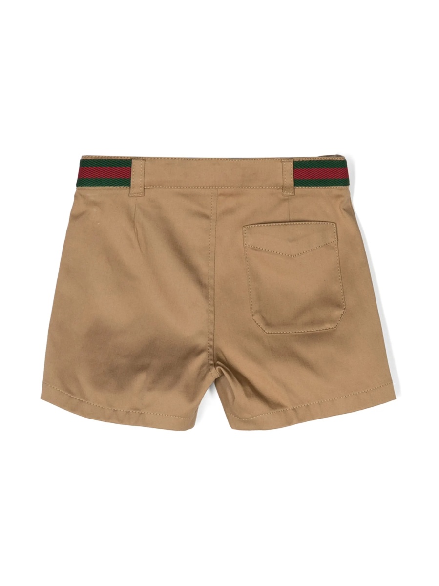 Pantaloni scurti Gucci neutri - Img 2