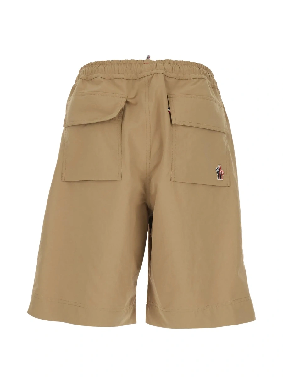 Pantaloni scurti Moncler Grenoble bej - Img 4
