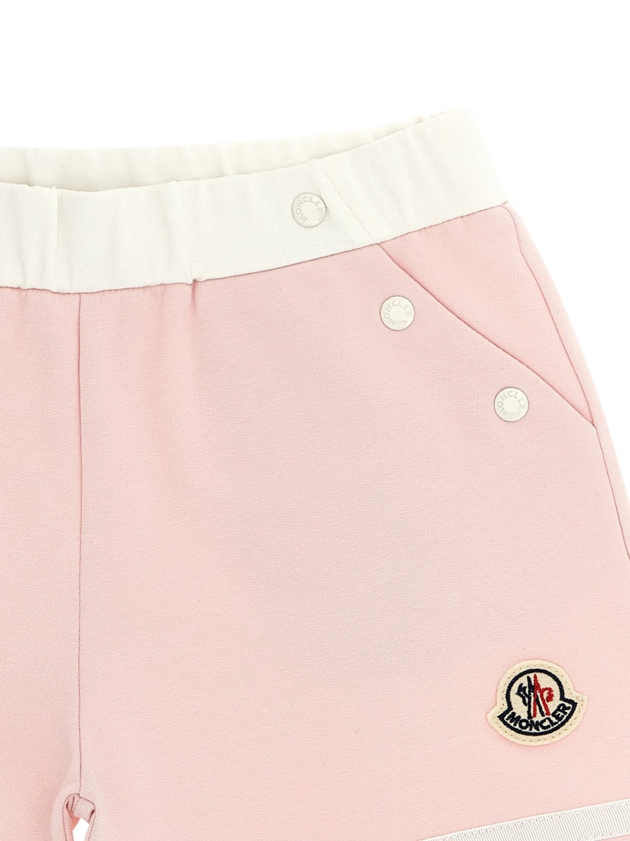 Pantaloni scurti Moncler roz - Img 3