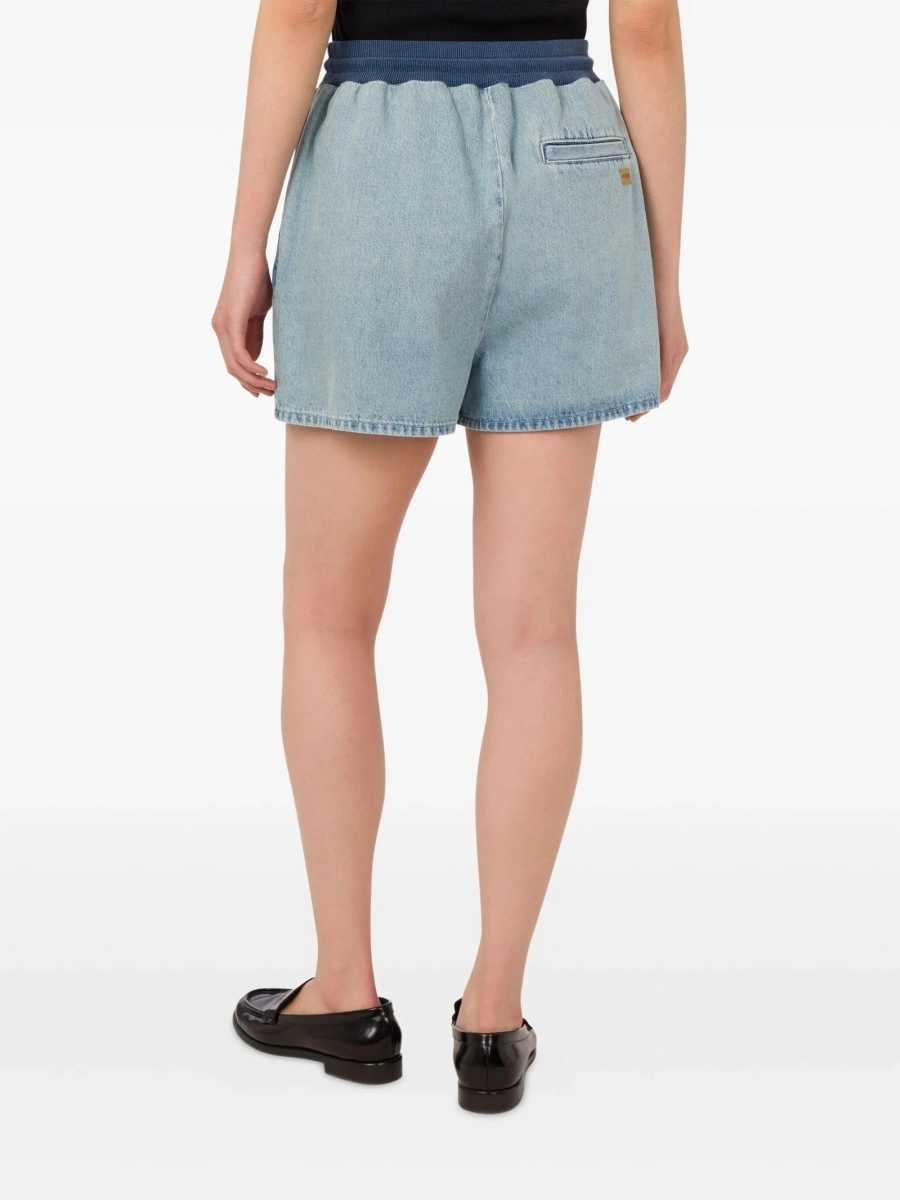 Pantaloni scurti MOSCHINO JEANS albastri - Img 3