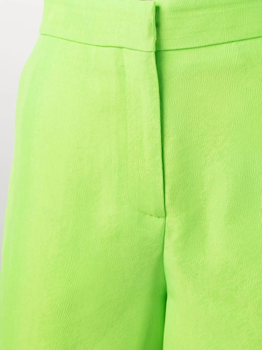 Pantaloni scurti MSGM verzi din vascoza - Img 5