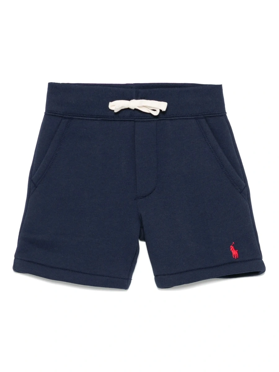 Pantaloni scurti Ralph Lauren albastri din bumbac - Img 6