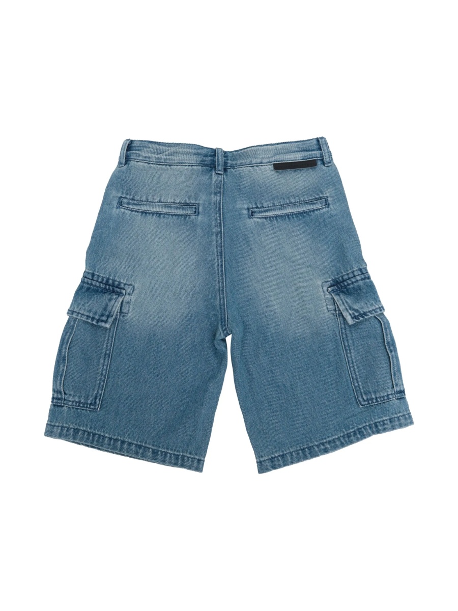 Pantaloni scurti Stella McCartney albastri - Img 2