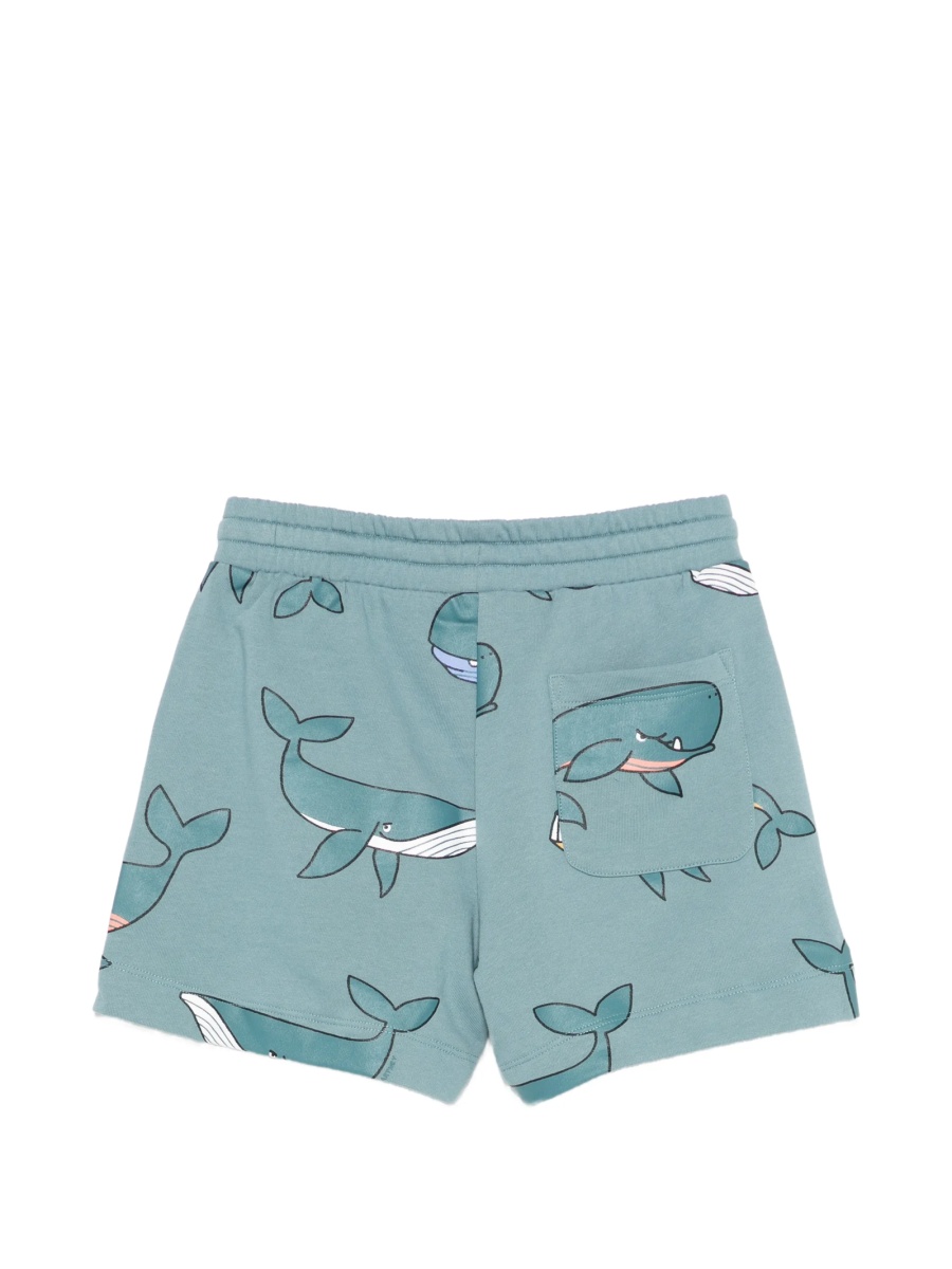 Pantaloni scurti Stella McCartney albastri - Img 2