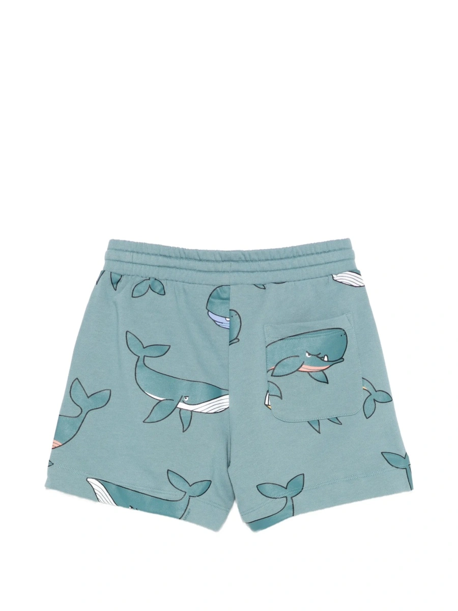Pantaloni scurti Stella McCartney albastri - Img 2