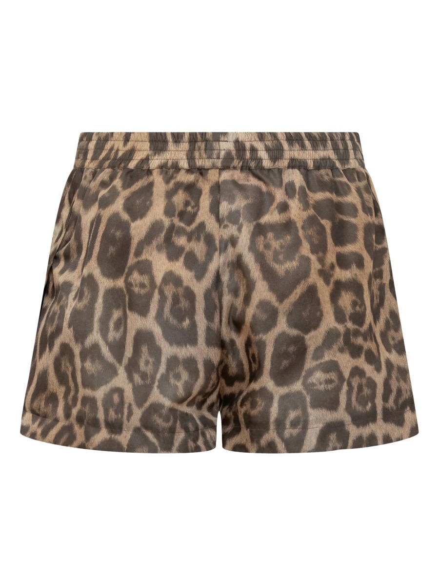 Pantaloni scurti Stella McCartney maro - Img 2