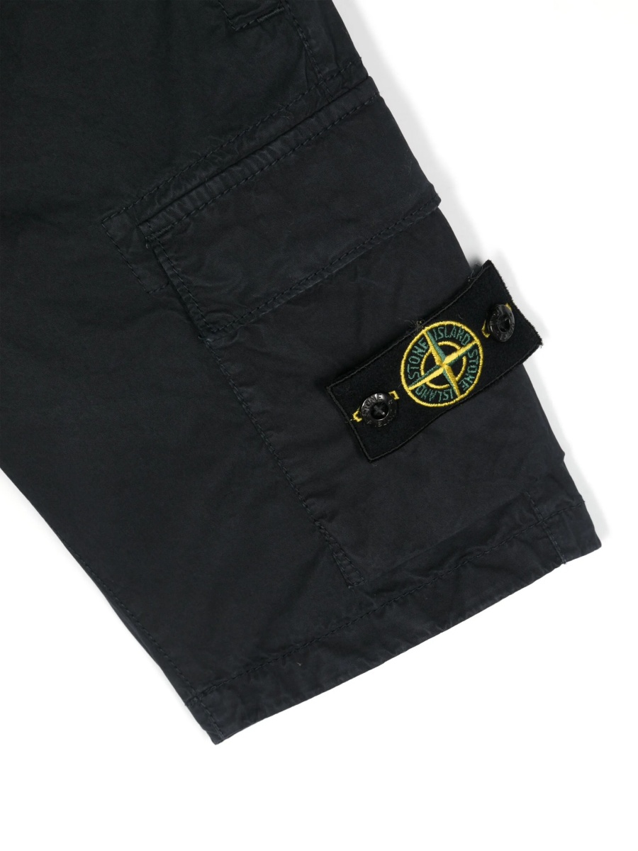 Pantaloni scurti Stone Island albastri - Img 3