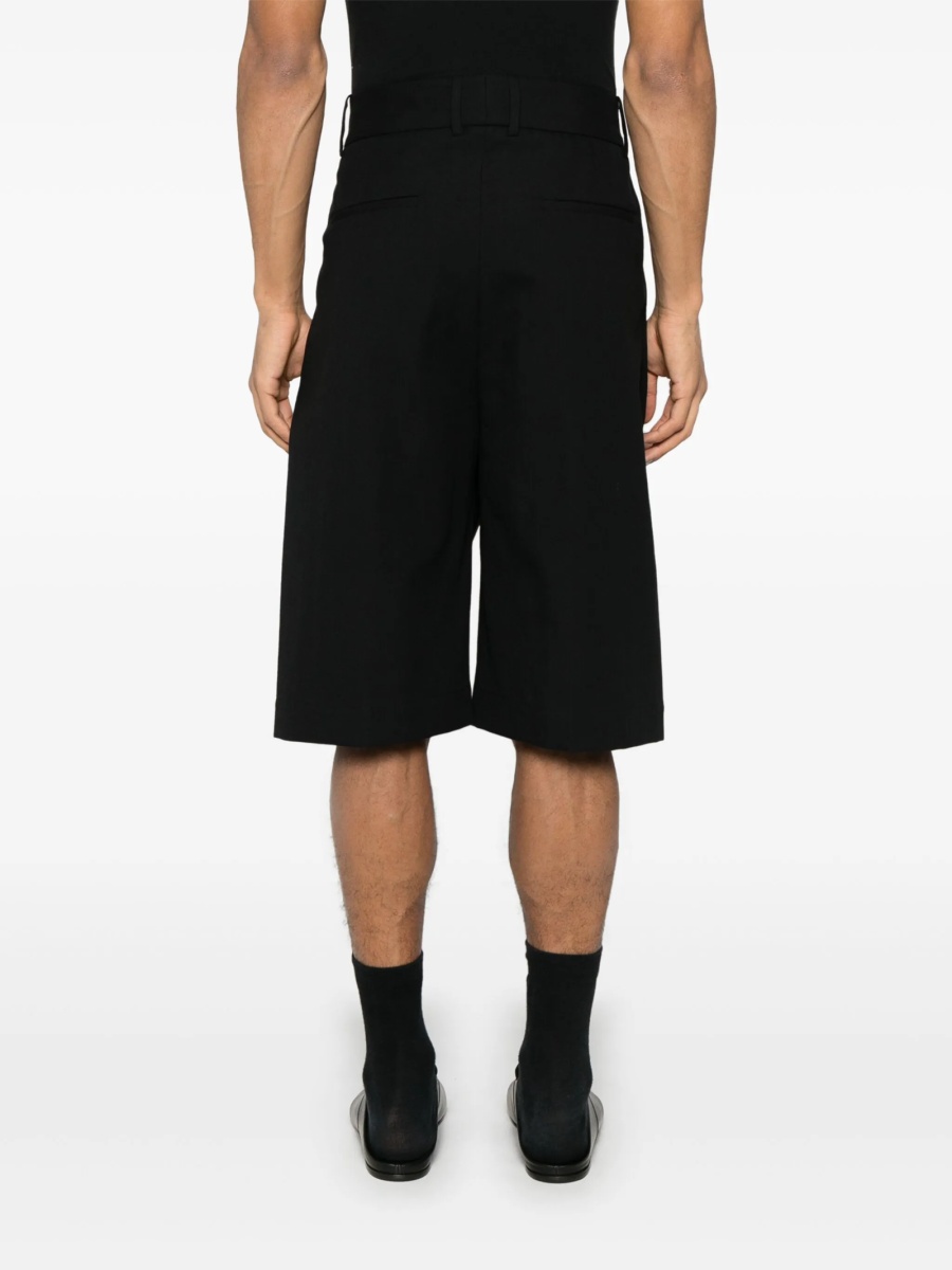 Pantaloni scurti STUDIO NICHOLSON negri - Img 4