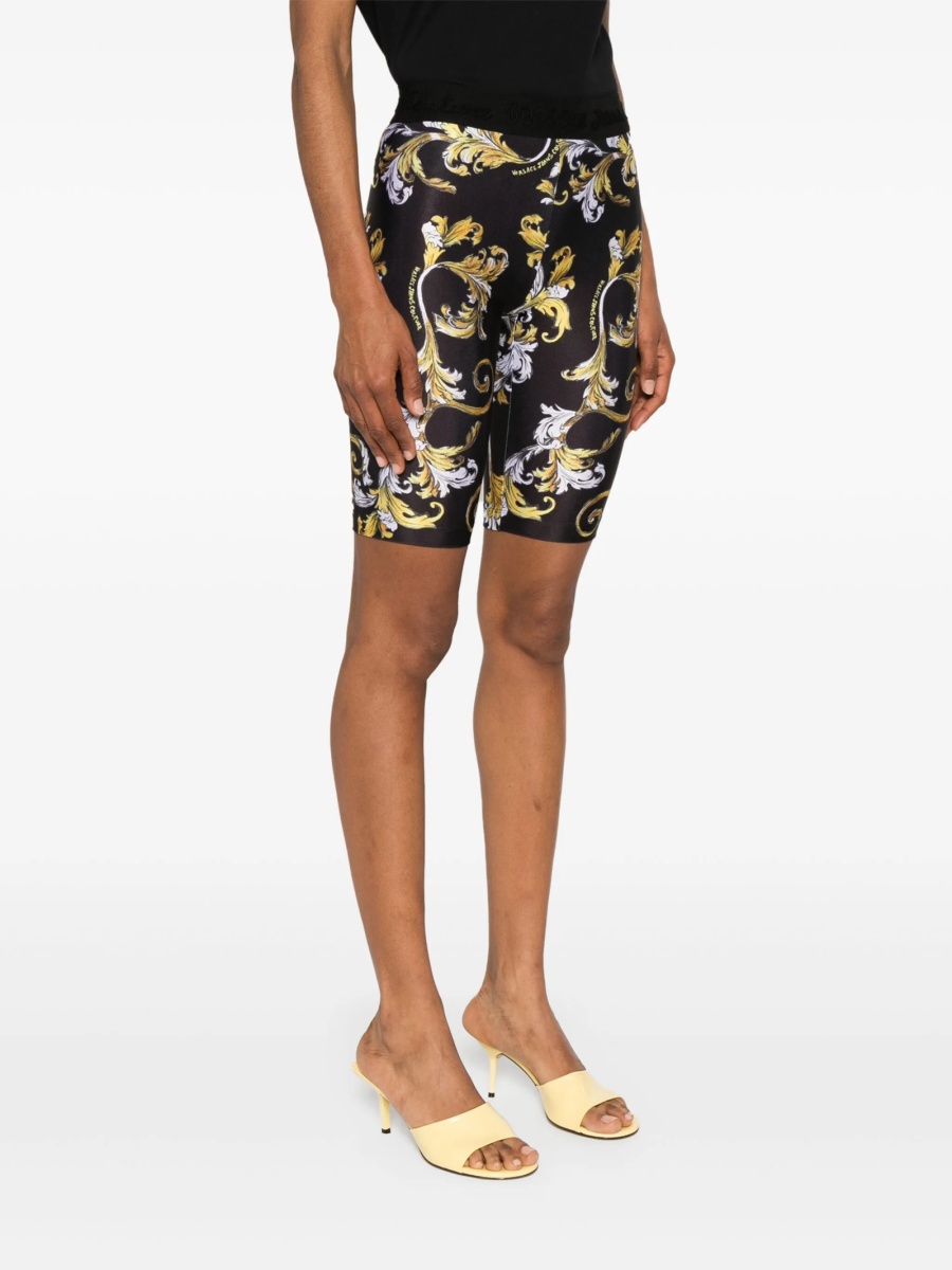 Pantaloni scurti Versace Jeans Couture negri - Img 3