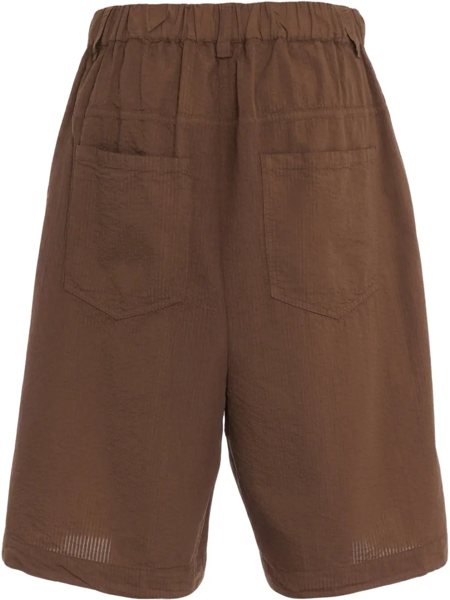 Pantaloni Seersucker bermuda shorts Jucca Seersucker bermuda shorts - Img 4