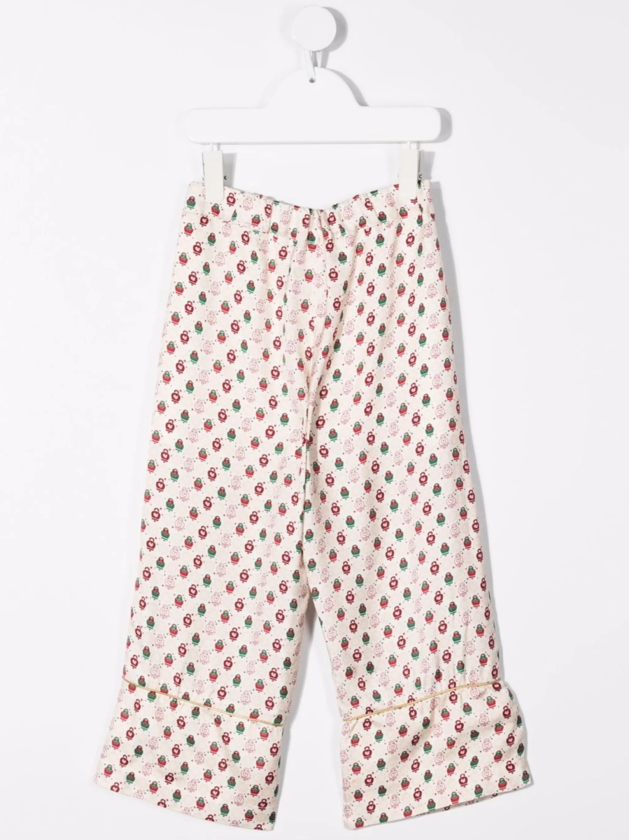 Pantaloni SIMONETTA neutri din vascoza - Img 2