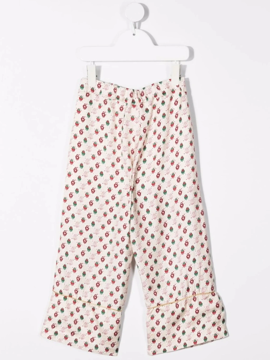 Pantaloni SIMONETTA neutri din vascoza - Img 2