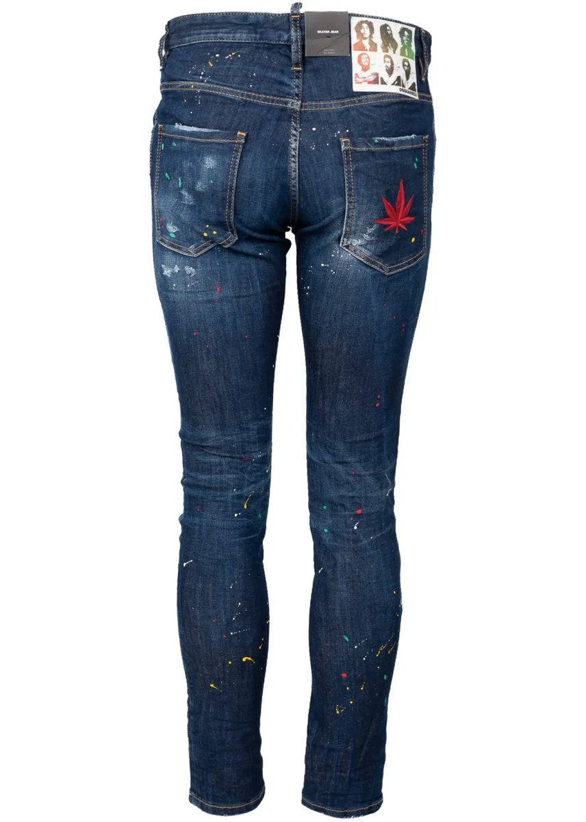 Pantaloni Skater Jean S71LB1165 - Img 5