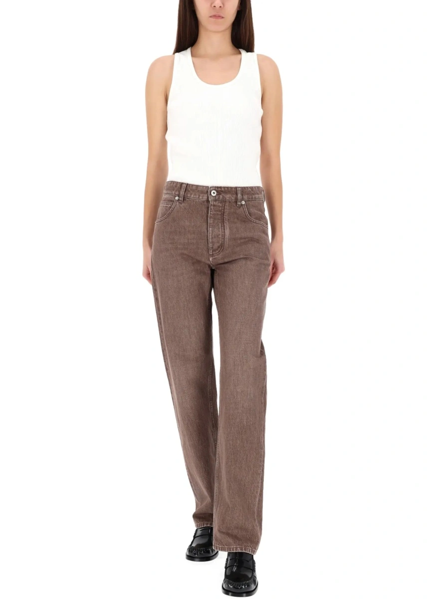 Pantaloni Straight Denim Jeans - Img 2
