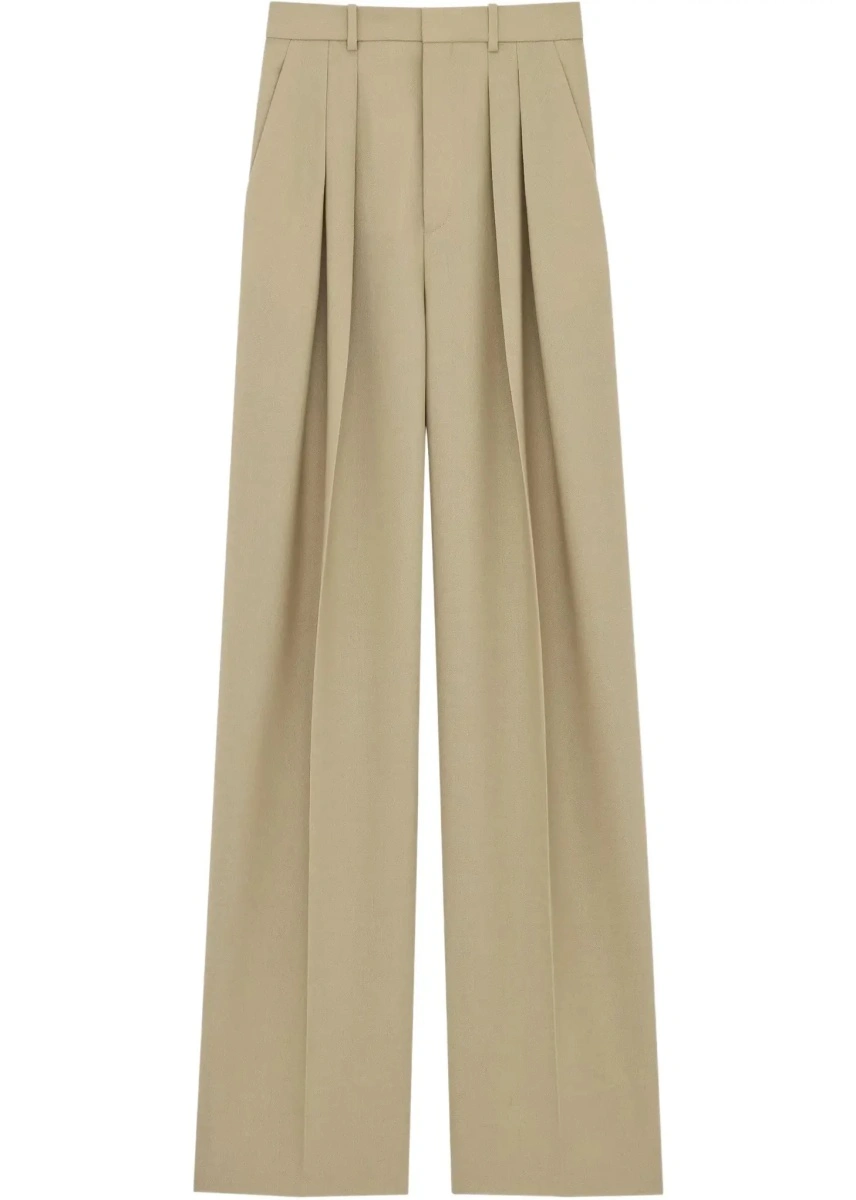 Pantaloni Tailored wool and silk canvas Pants - Img 5