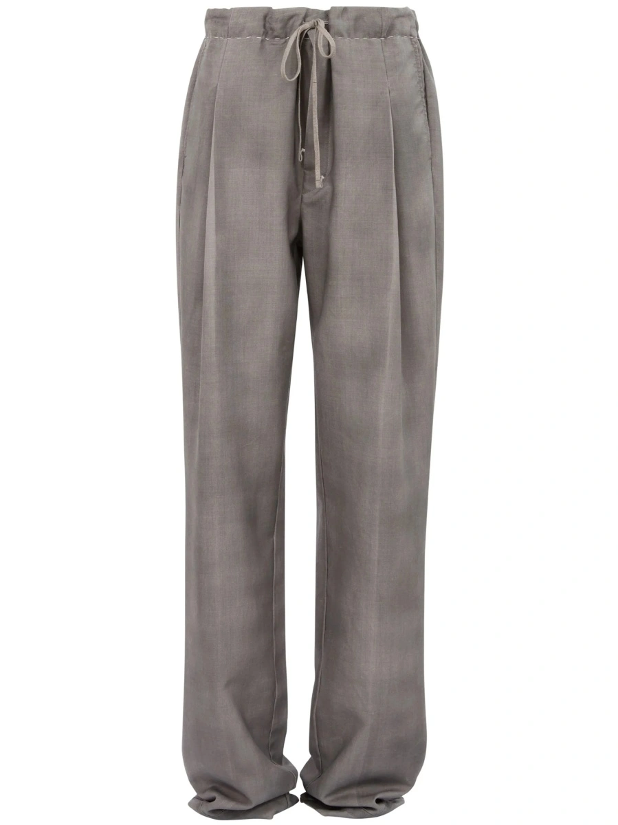 Pantaloni talie inalta Maison Margiela gri - Img 10