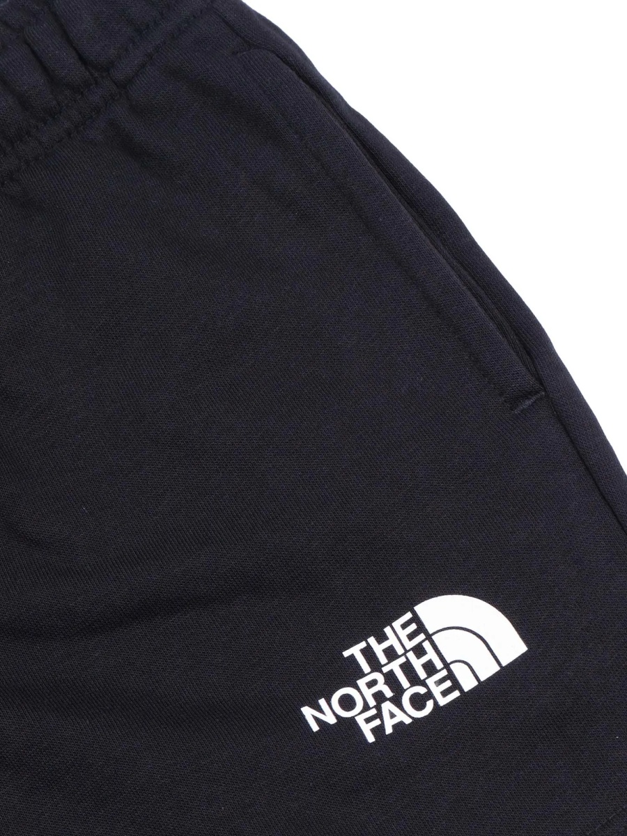 Pantaloni TEEN SIMPLE DOME LIGHT REG SHORT TNF BLACK - Img 3