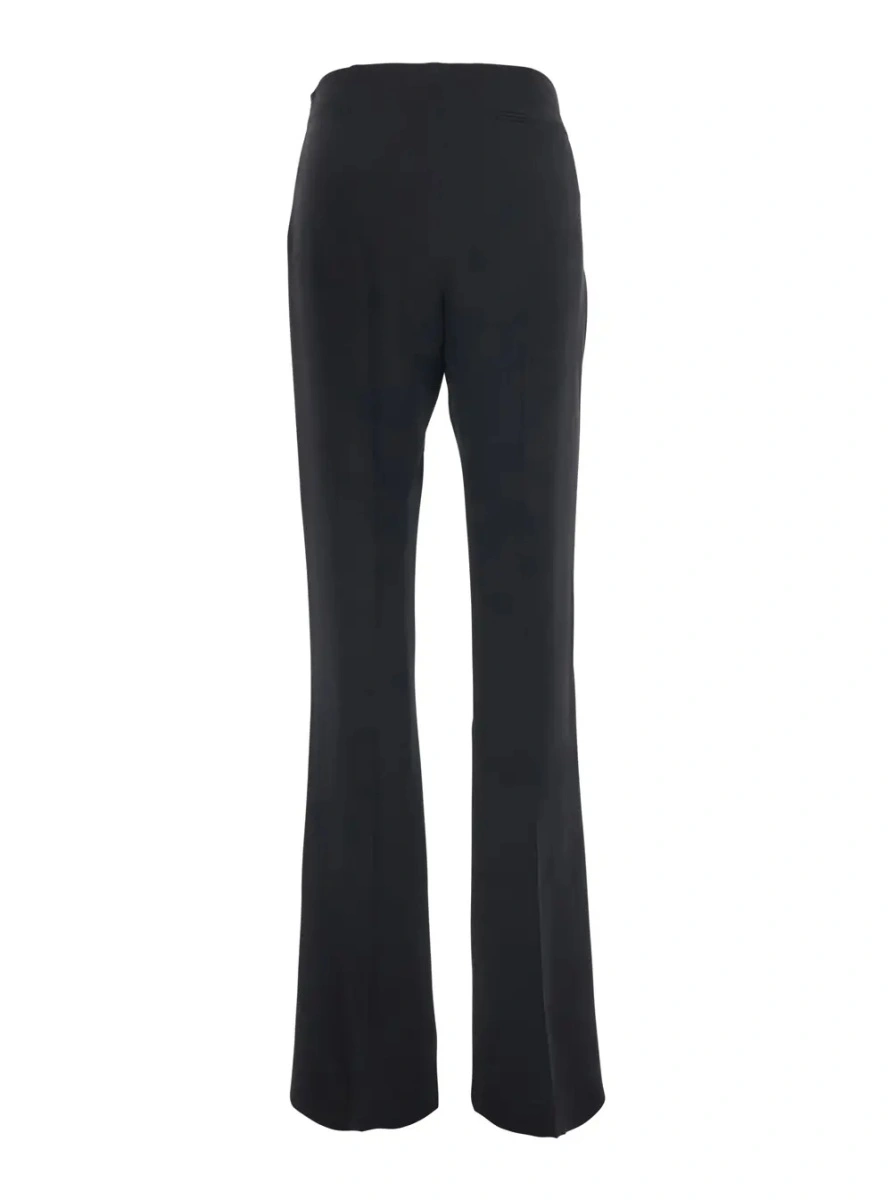 Pantaloni THE ROW negri din matase - Img 2