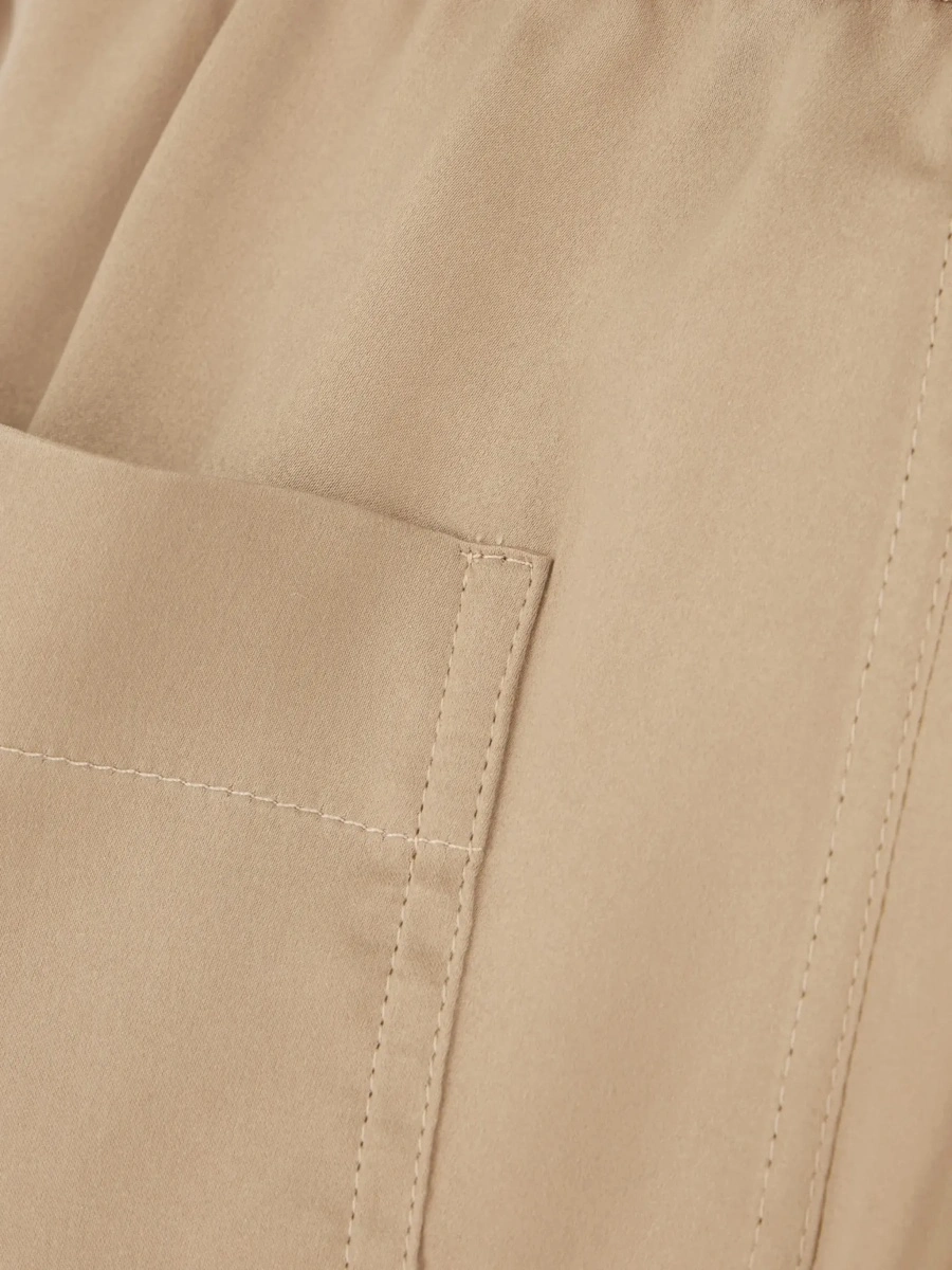 Pantaloni Tom Ford bej din matase - Img 5