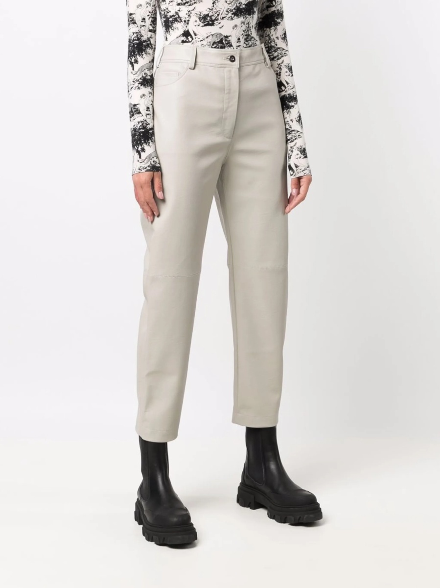 Pantaloni trei sferturi Stella McCartney neutri - Img 3