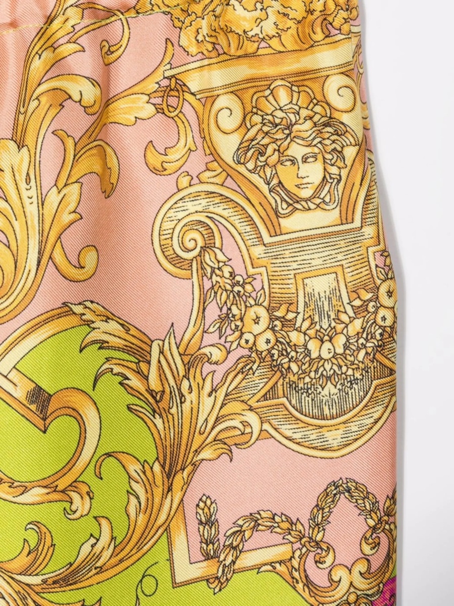 Pantaloni Versace galbeni - Img 3