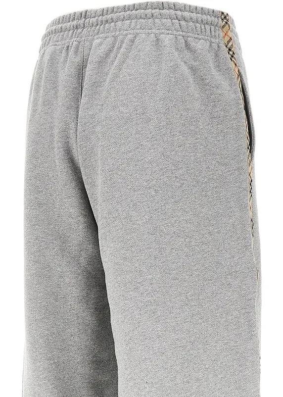 Pantaloni Wide leg sweatpants with Check details - Img 4