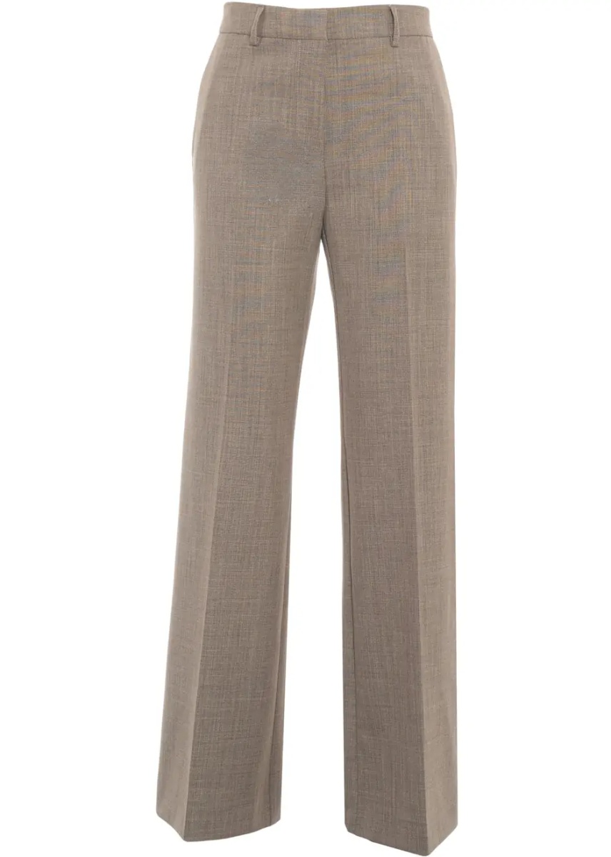 Pantaloni Wide-leg trousers in wool blend - Img 2