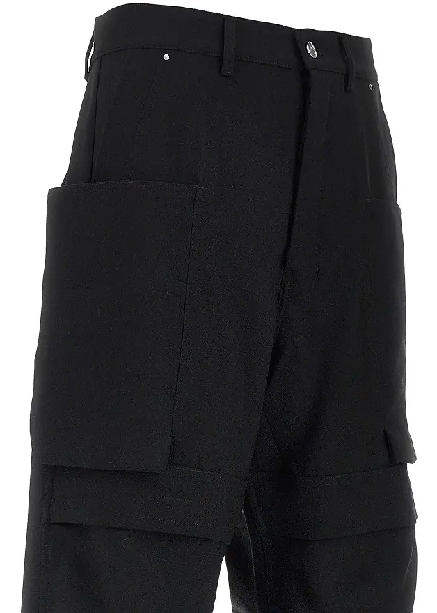 Pantaloni Wool canvas 'Stefan' cargo pants - Img 2