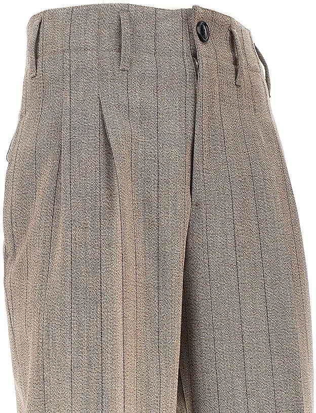 Pantaloni Wool pants with darts - Img 2