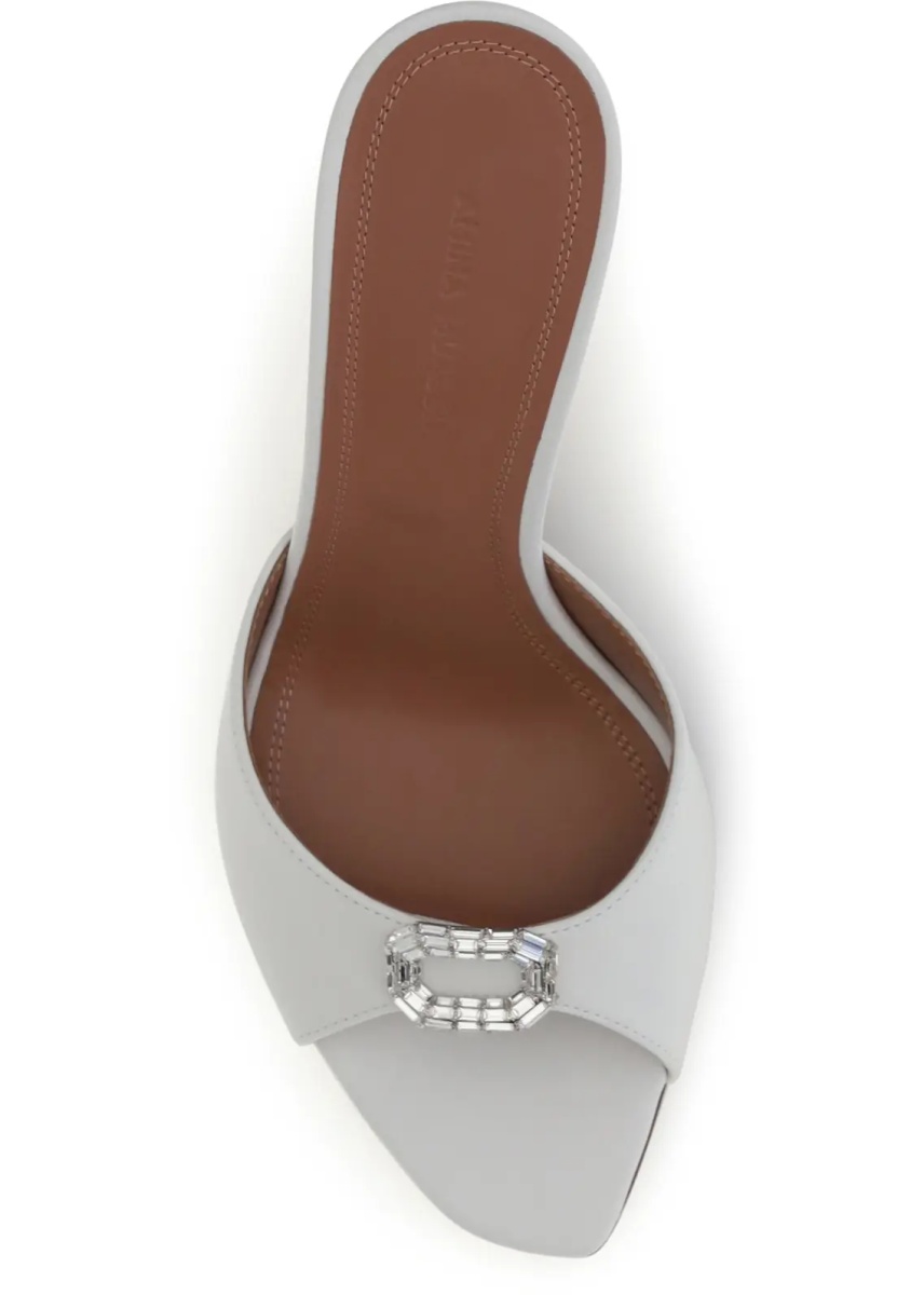 Pantofi Camelia leather Mule Sandals - Img 4