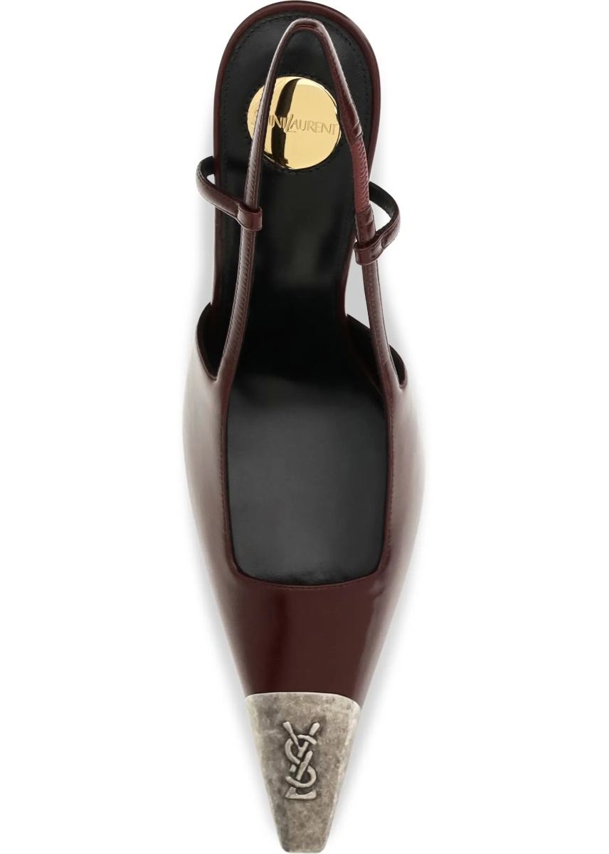 Pantofi Jeanne smooth leather Pumps - Img 3